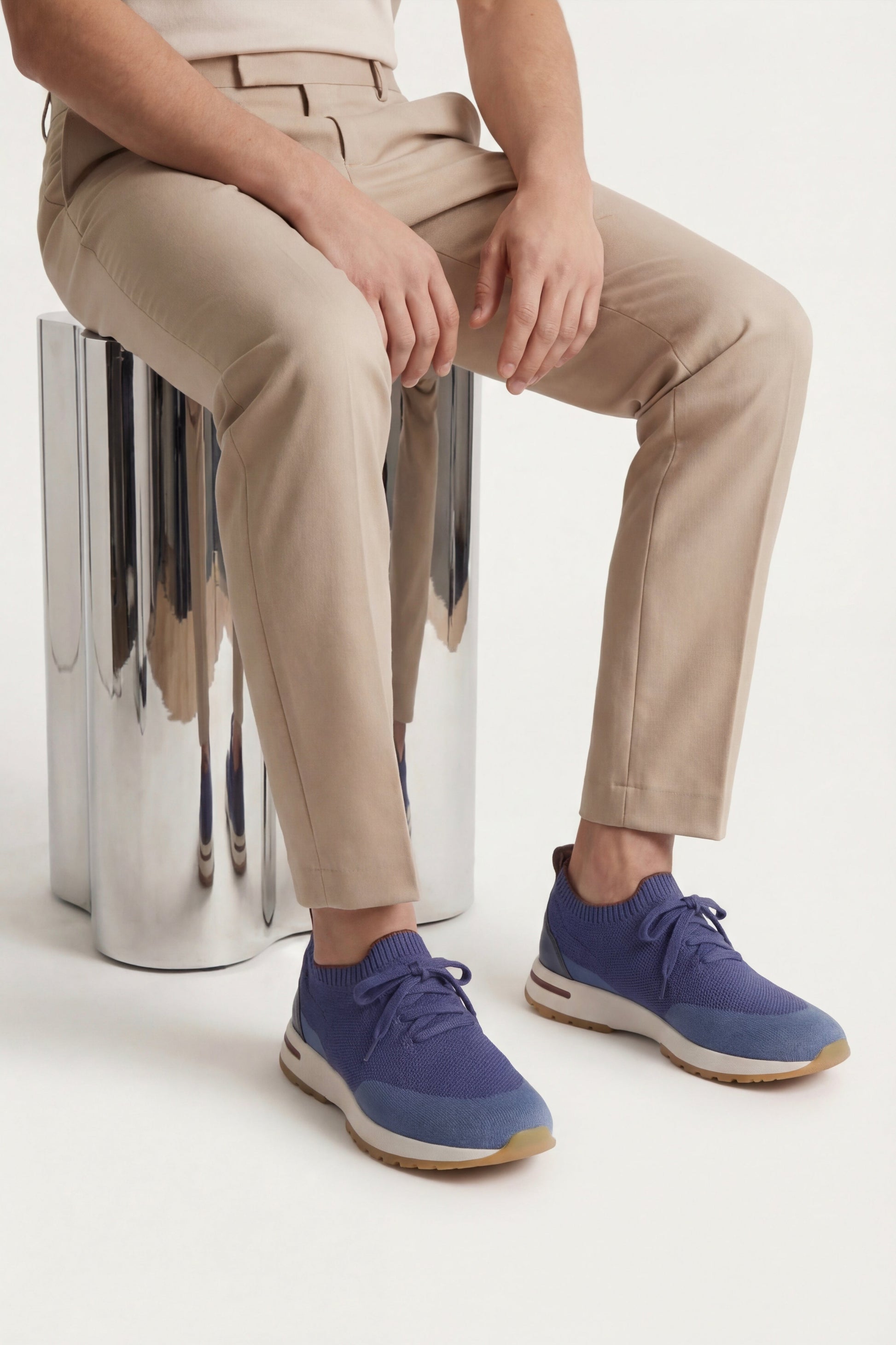 Zurigo Sneaker - Blau/Hellblau RivaSylt