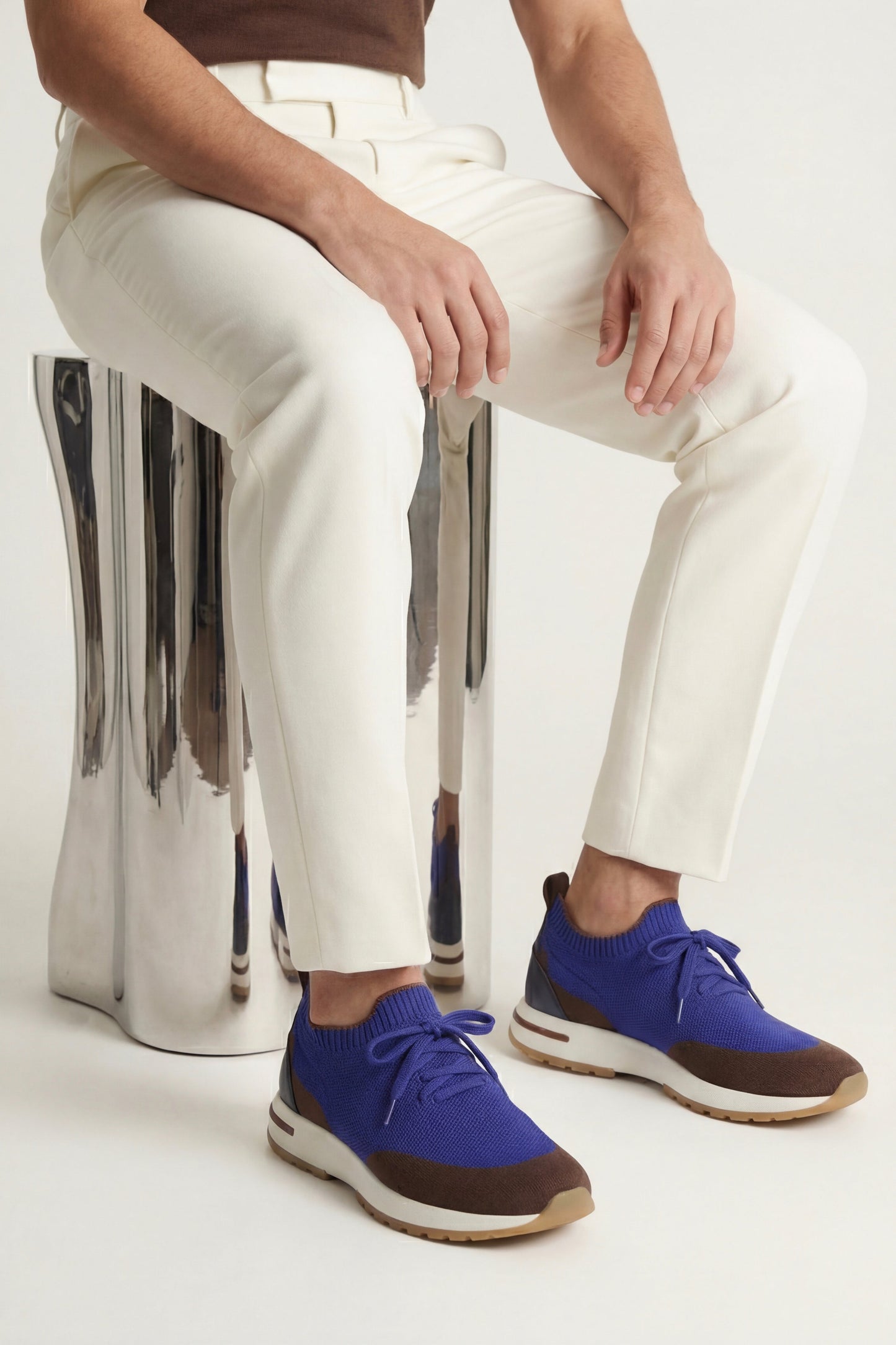 Zurigo Sneaker - Blau/Braun RivaSylt