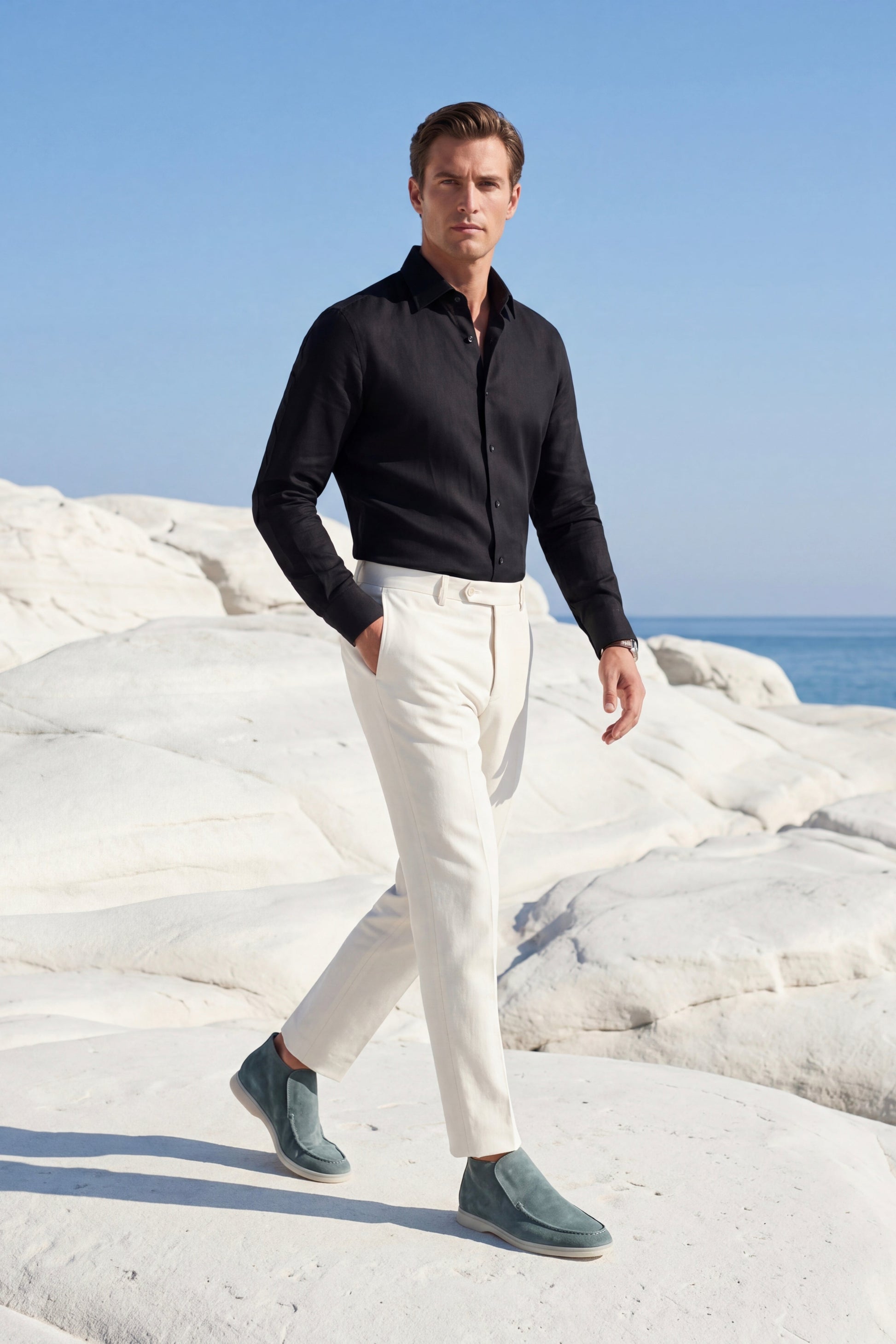 Capri High Top Loafer Mintgrün Maja