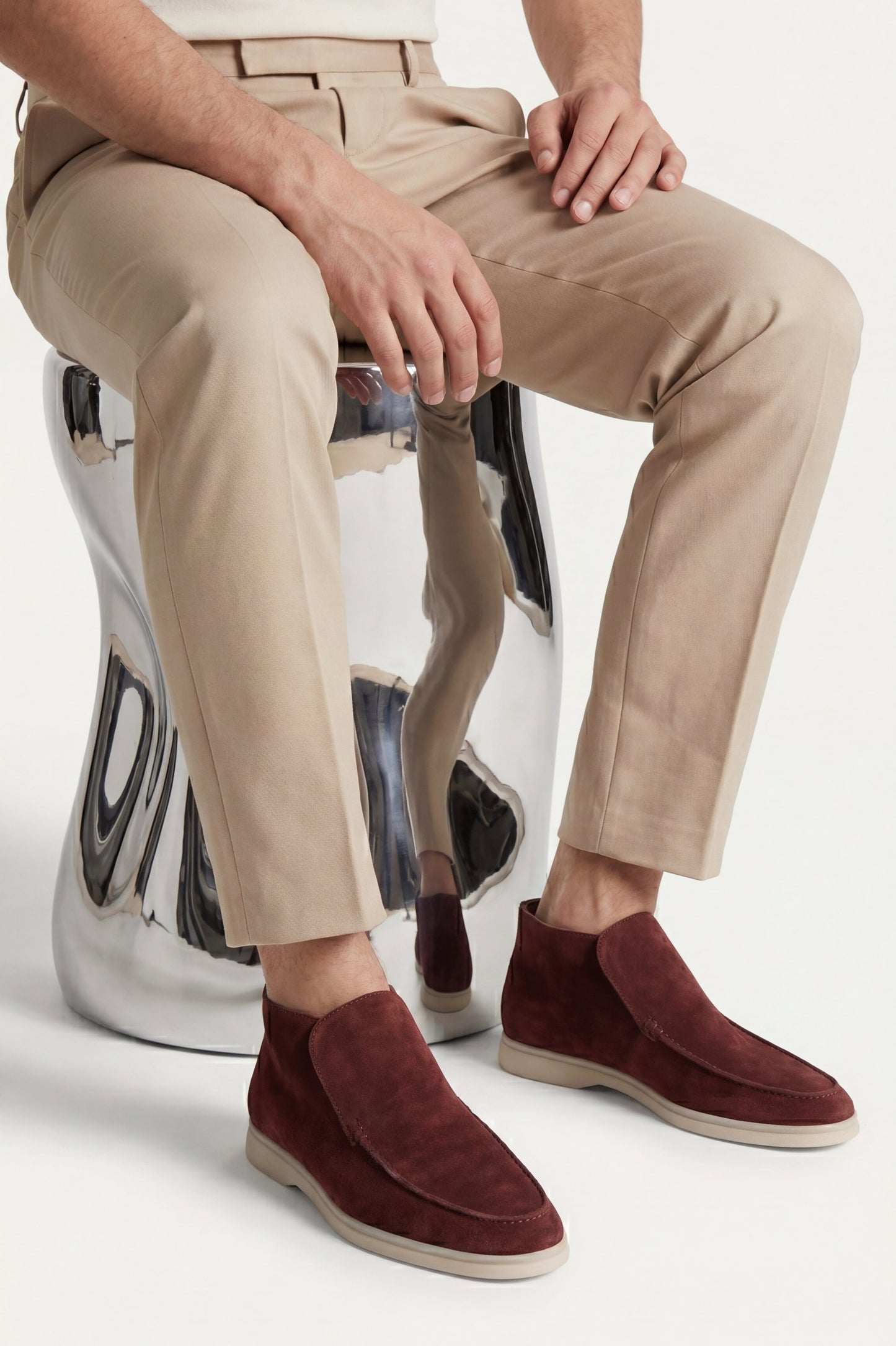 Capri High Top Loafer Burgunder Maja