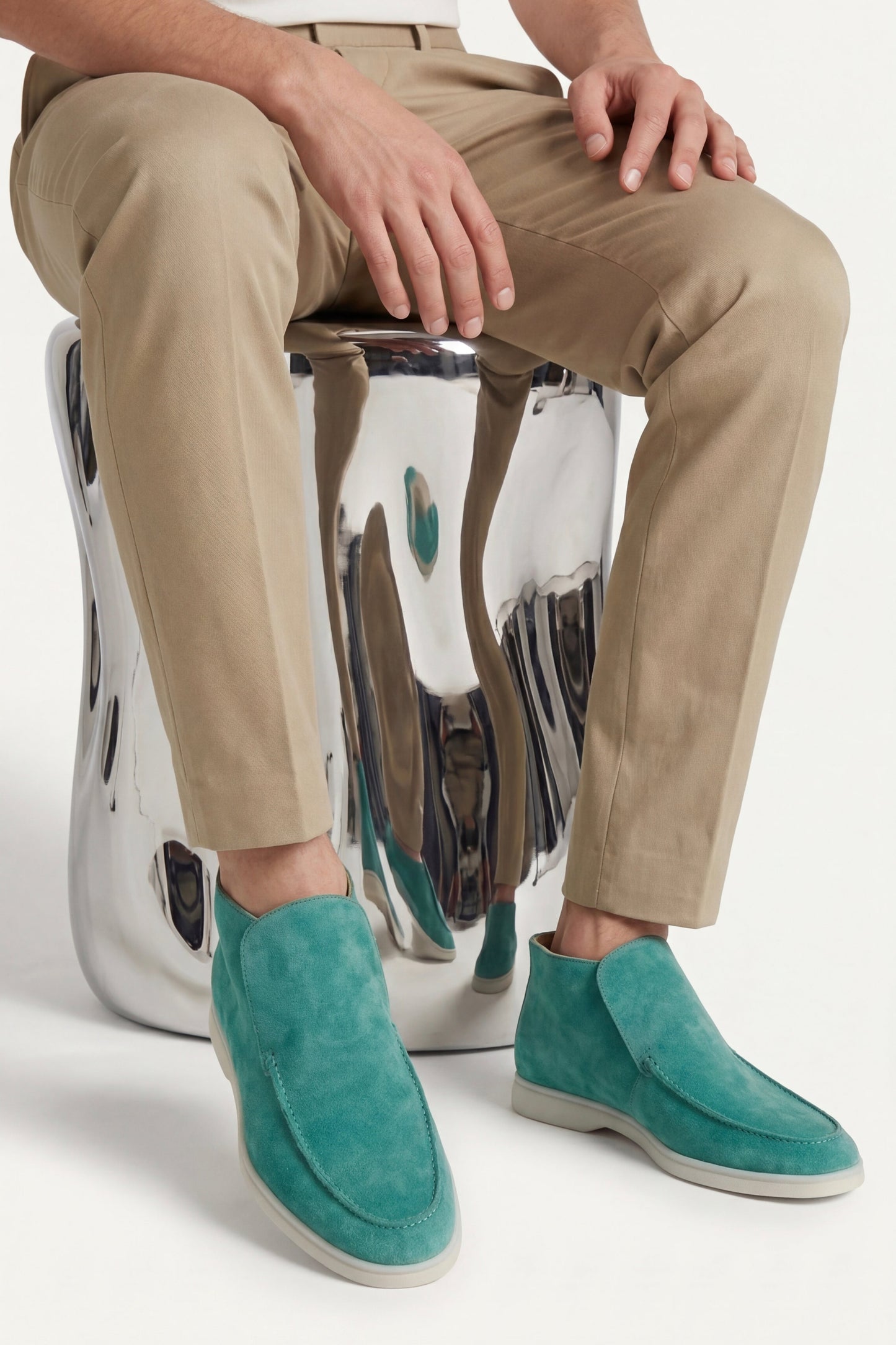 Capri High Top Loafer Türkis Maja