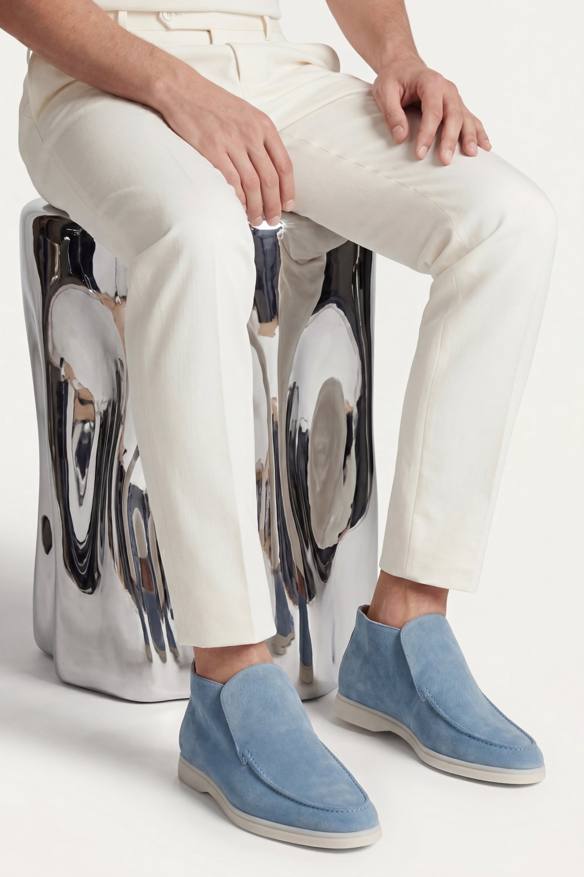 Capri High Top Loafer Himmelblau Maja