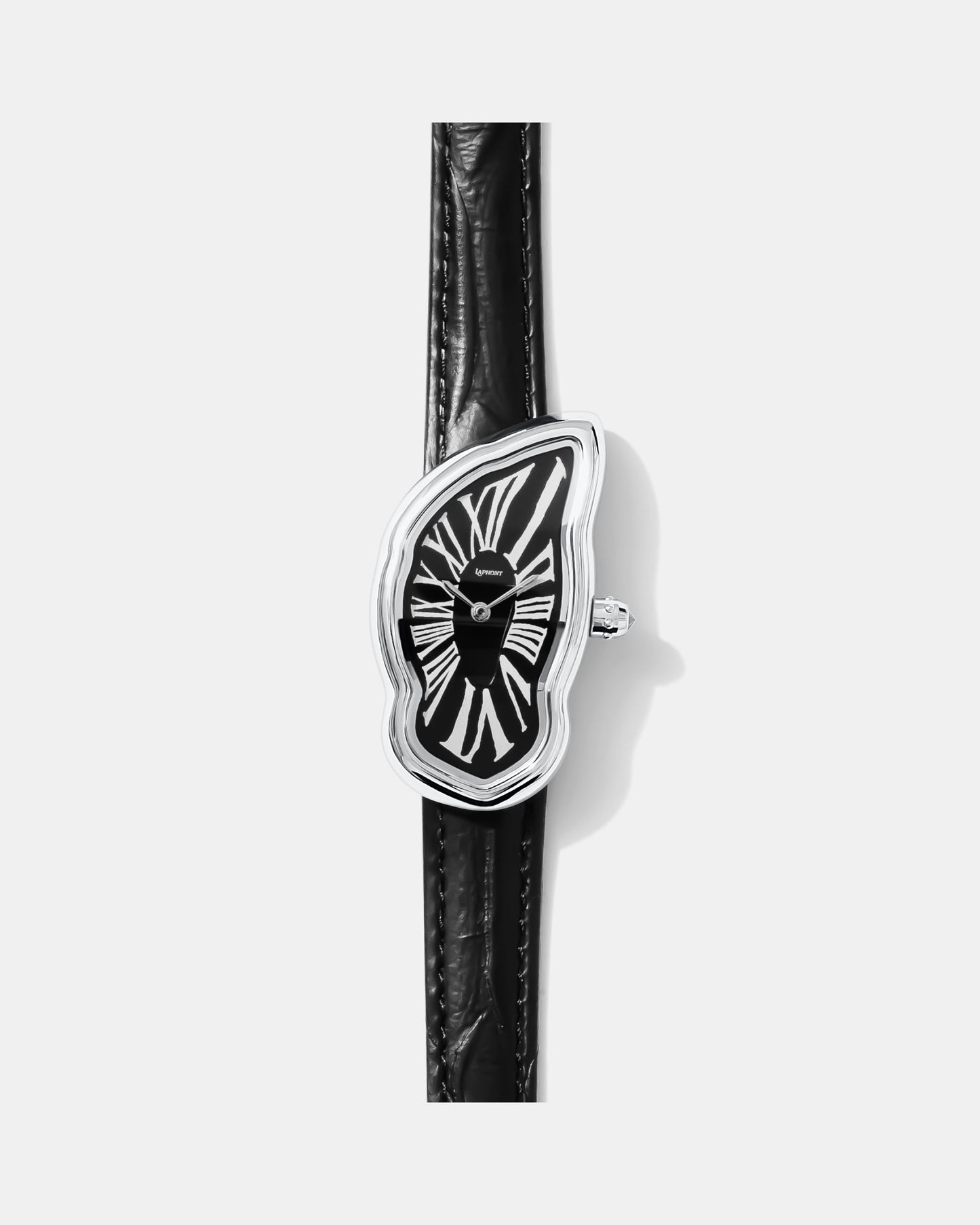 Schmelzende Uhr Groß Silber Maja