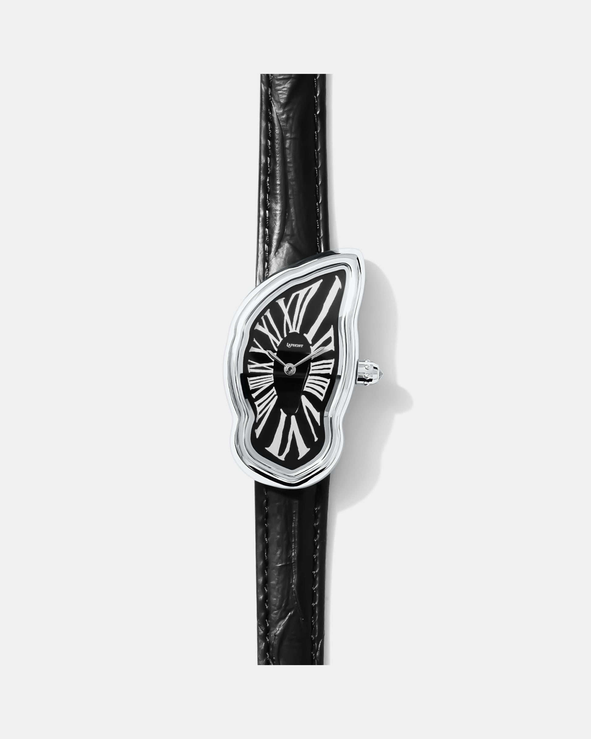 Schmelzende Uhr Groß Silber Maja