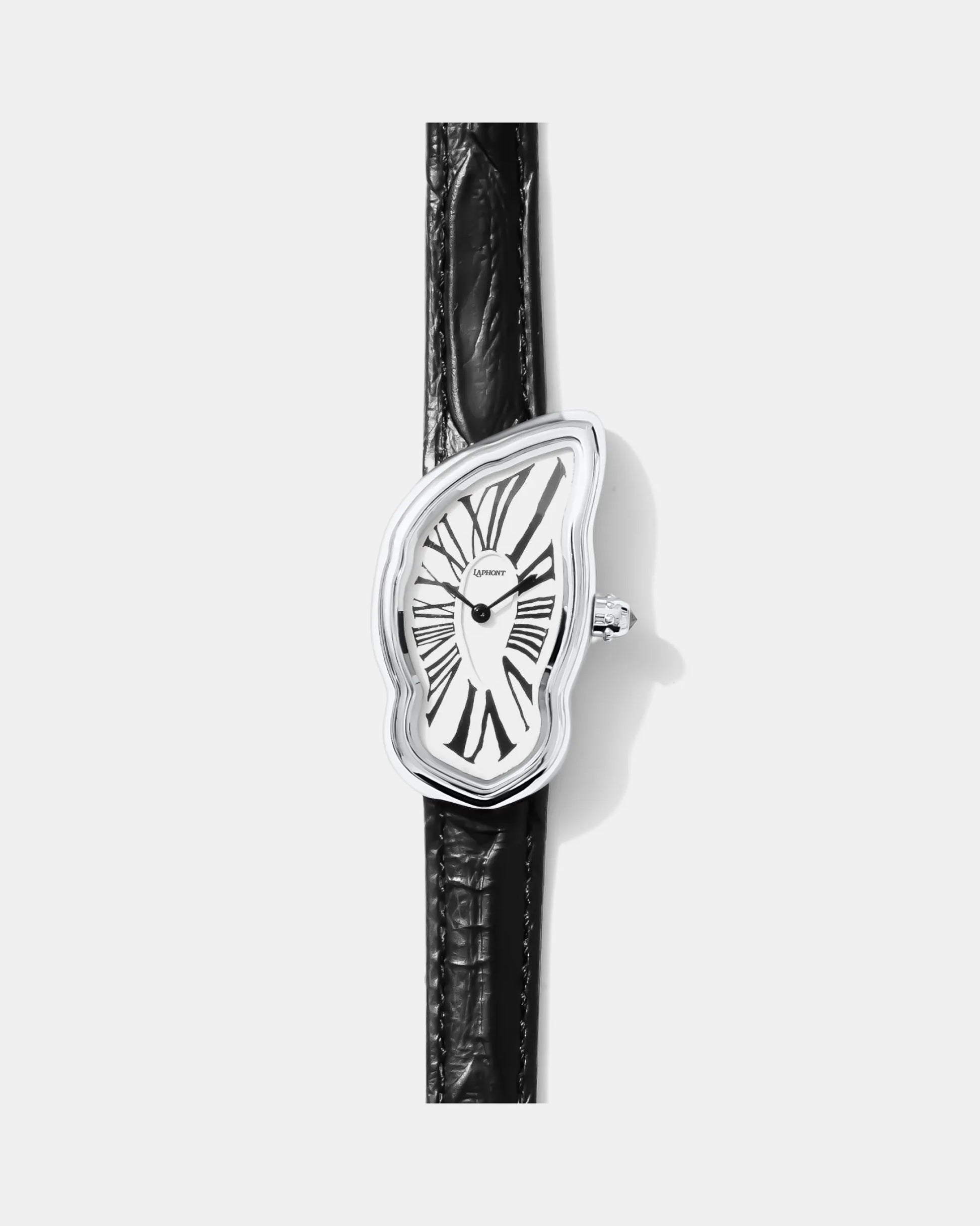 Schmelzende Uhr Groß Silber Maja