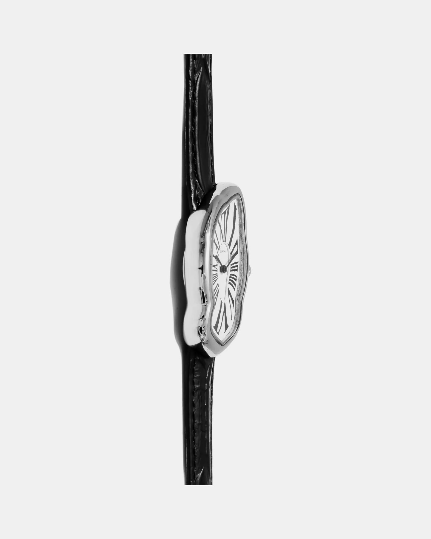 Schmelzende Uhr Groß Silber Maja