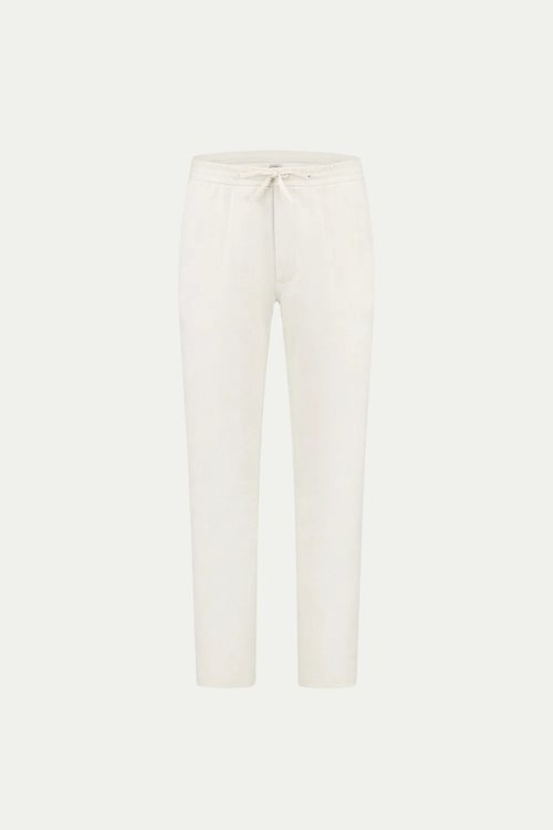 Leinen Bayside Hose Weiß Maja