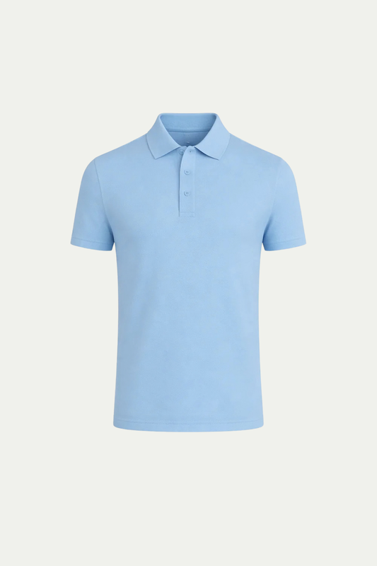 Verfeinertes Polo Hellblau Maja