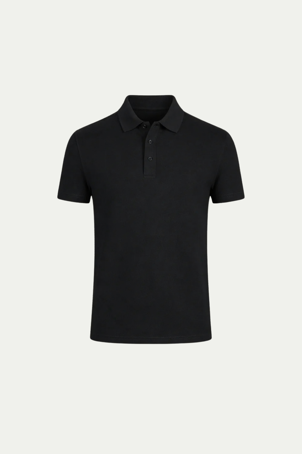Verfeinertes Polo Schwarz Maja
