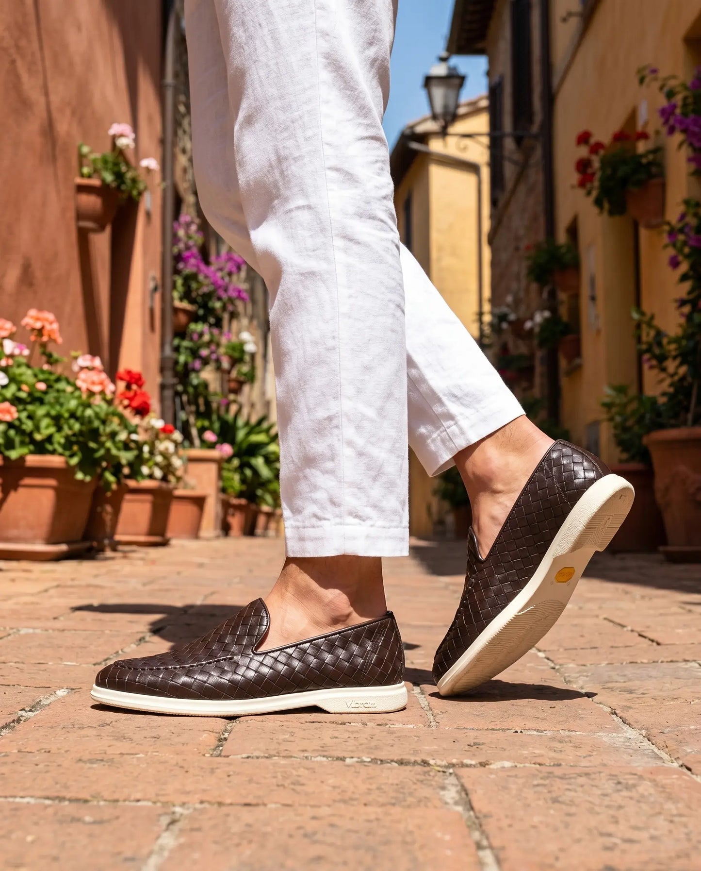 Sorrento Woven Loafer - Braun Maja