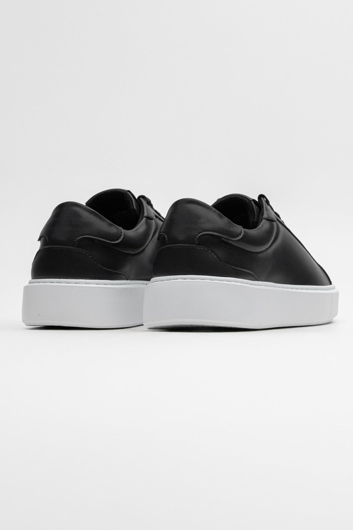 Boston Leder Trainer - Schwarz RivaSylt