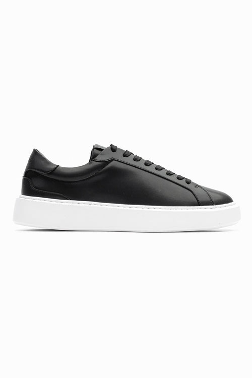 Boston Leder Trainer - Schwarz RivaSylt
