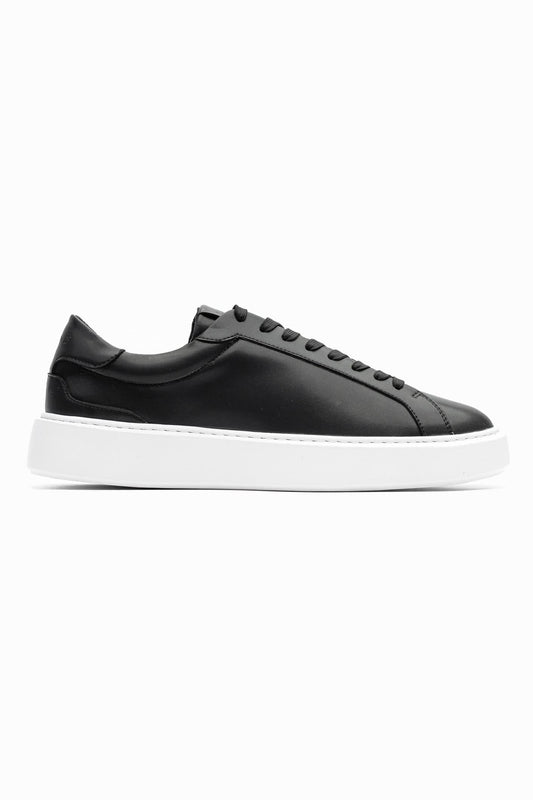 Boston Leder Trainer - Schwarz RivaSylt