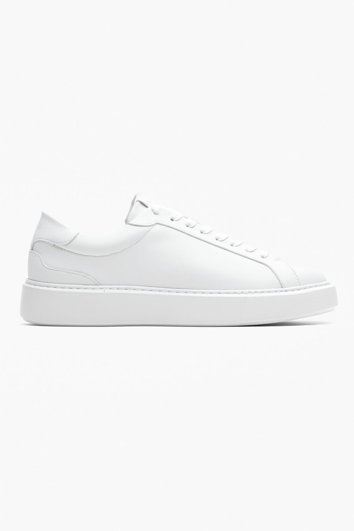 Boston Leder Trainer - Weiß RivaSylt