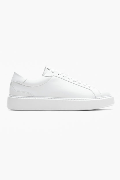Boston Leder Trainer - Weiß RivaSylt