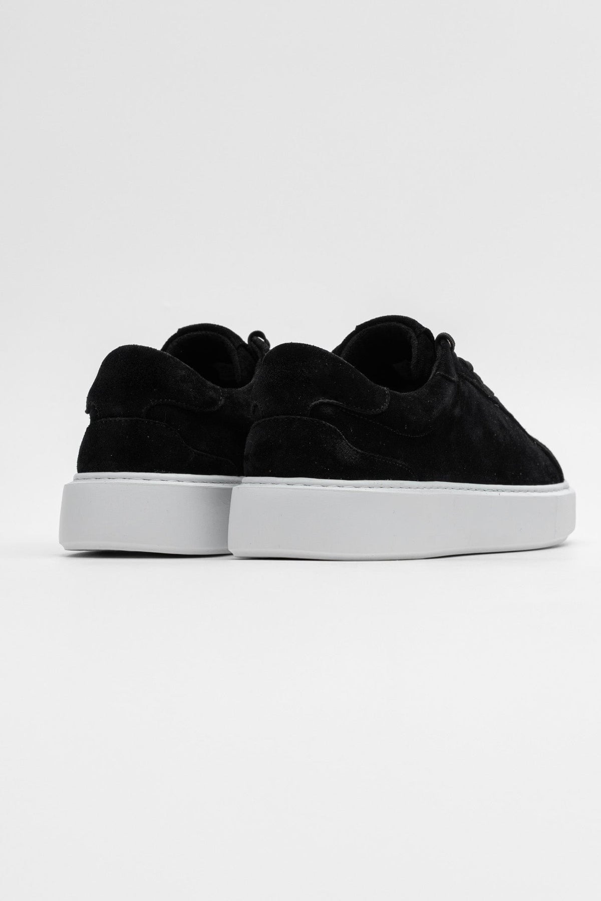 Boston Wildleder Trainer - Schwarz RivaSylt