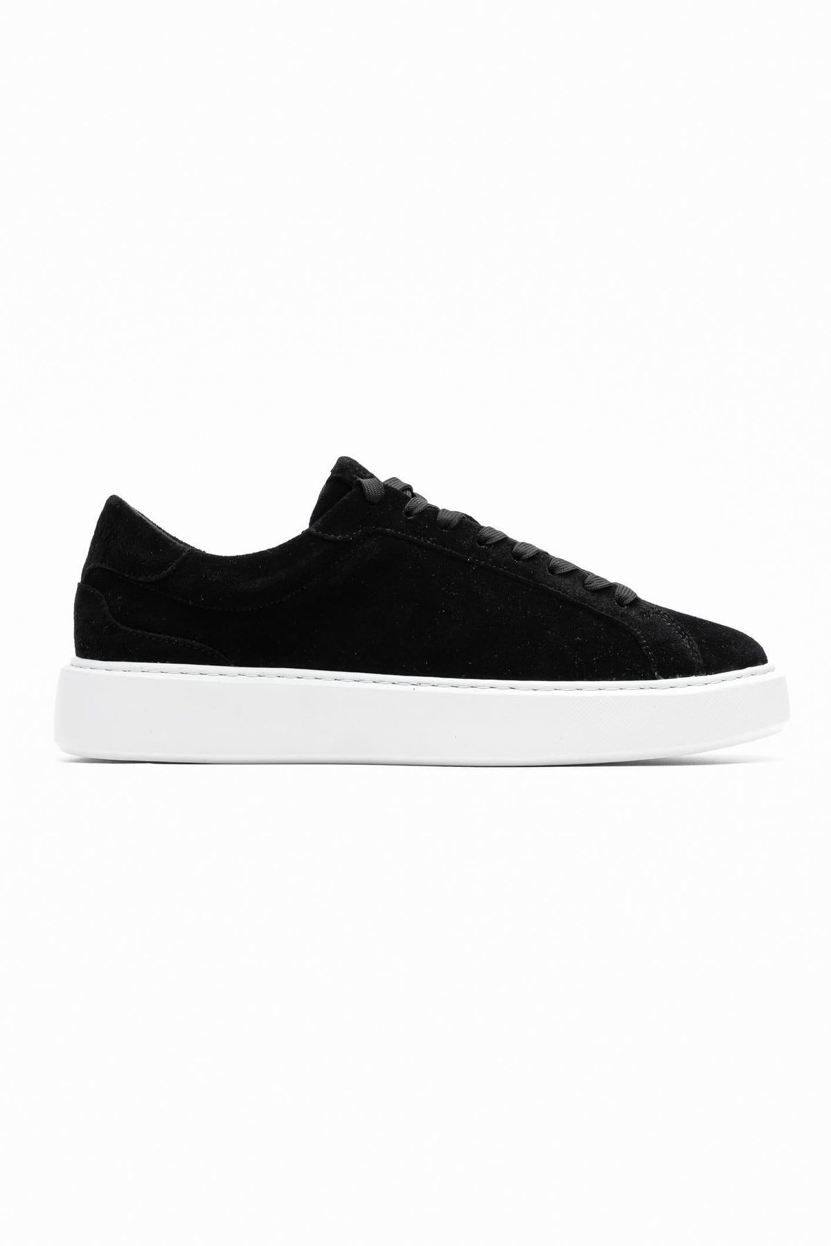 Boston Wildleder Trainer - Schwarz RivaSylt