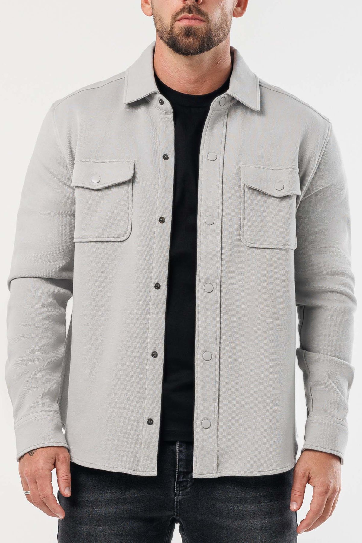 ÜBERHEMD - HELLGRAU RivaSylt