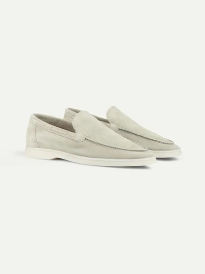 Klassischer Wildleder Slipper Creme Maja