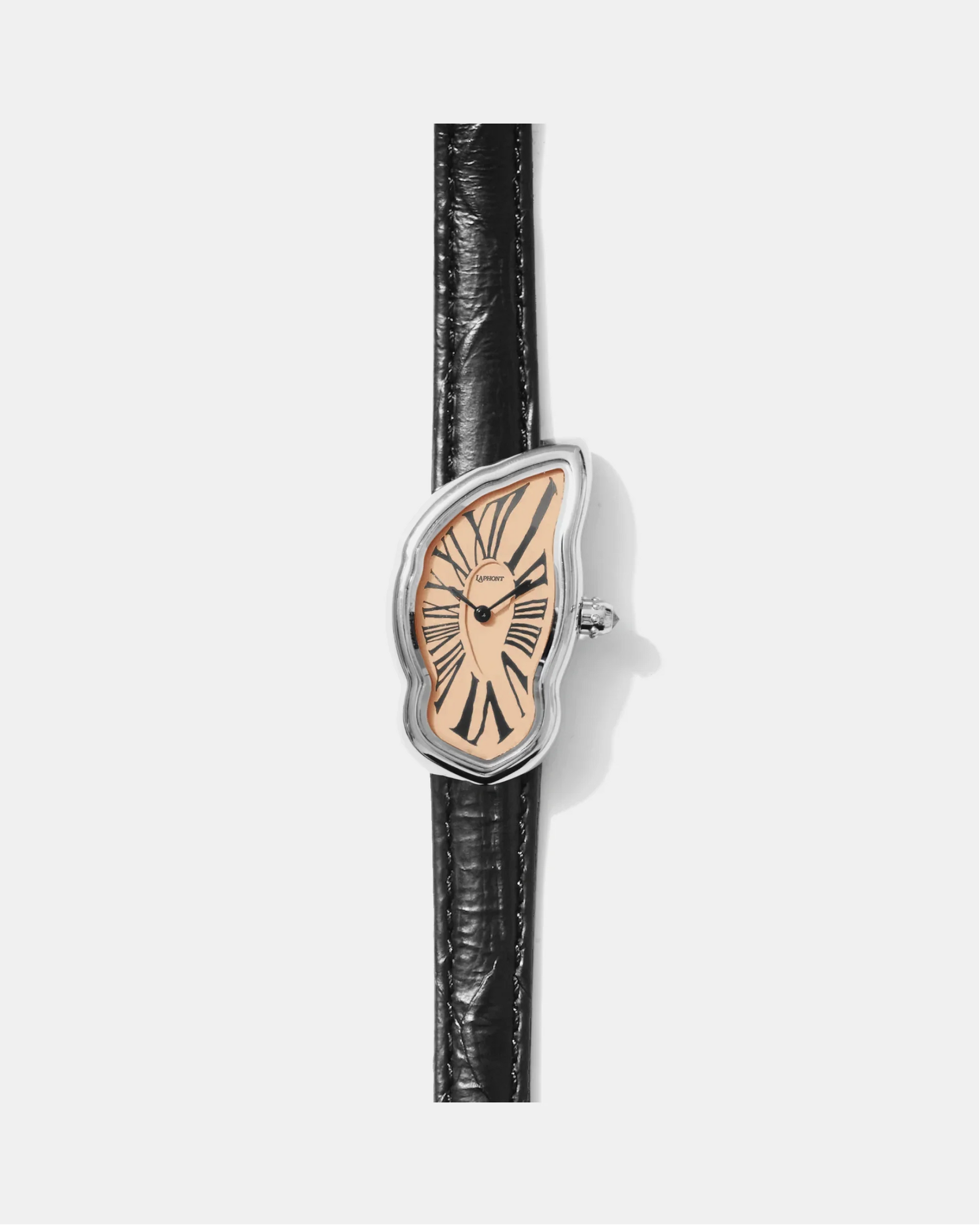 Schmelzende Uhr Klein Silber Maja